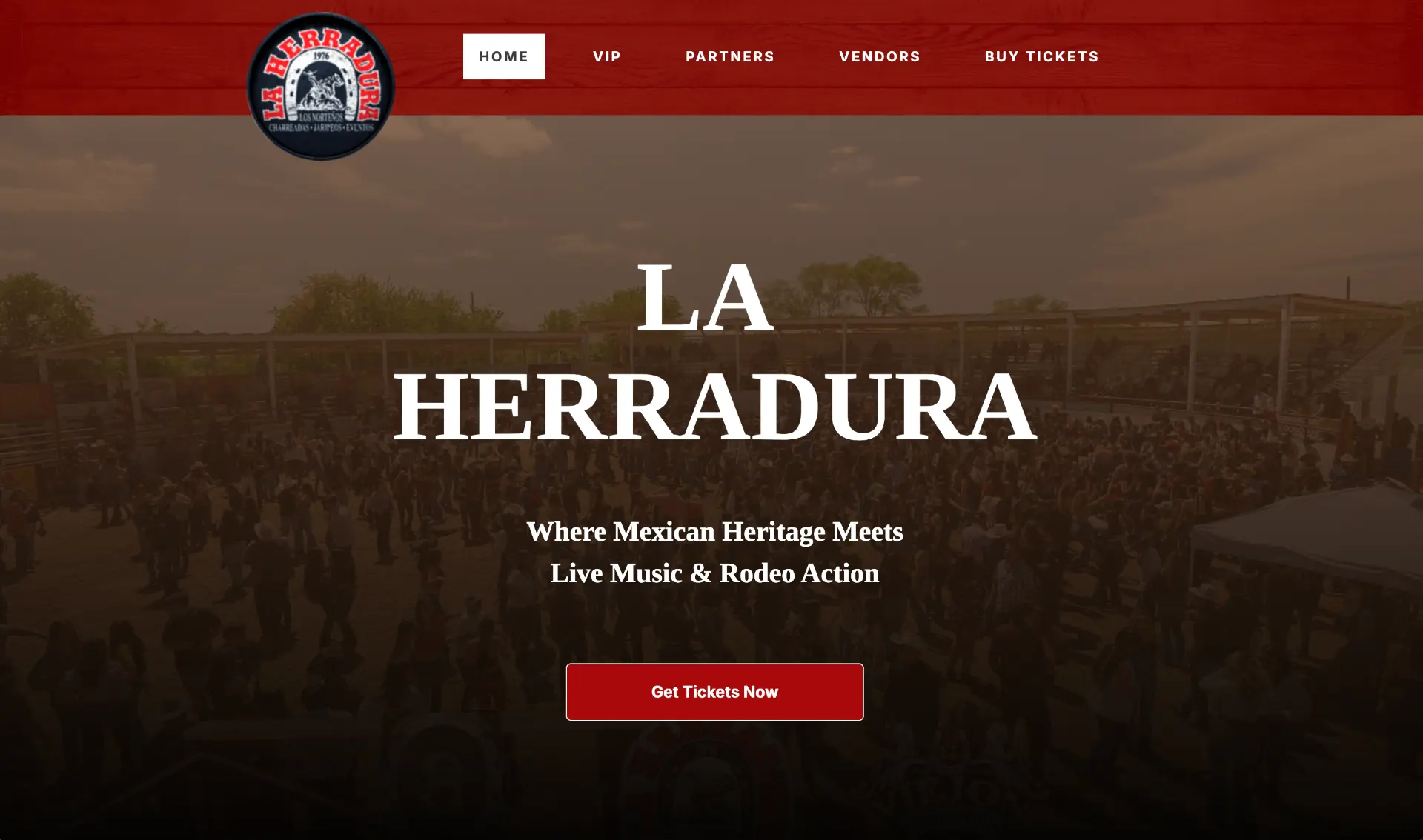 Herradura Joliet homepage screenshot